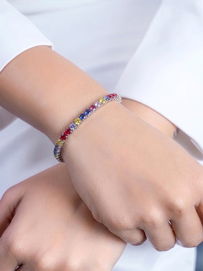 Lunira Multi Diamond Tennis Bracelet