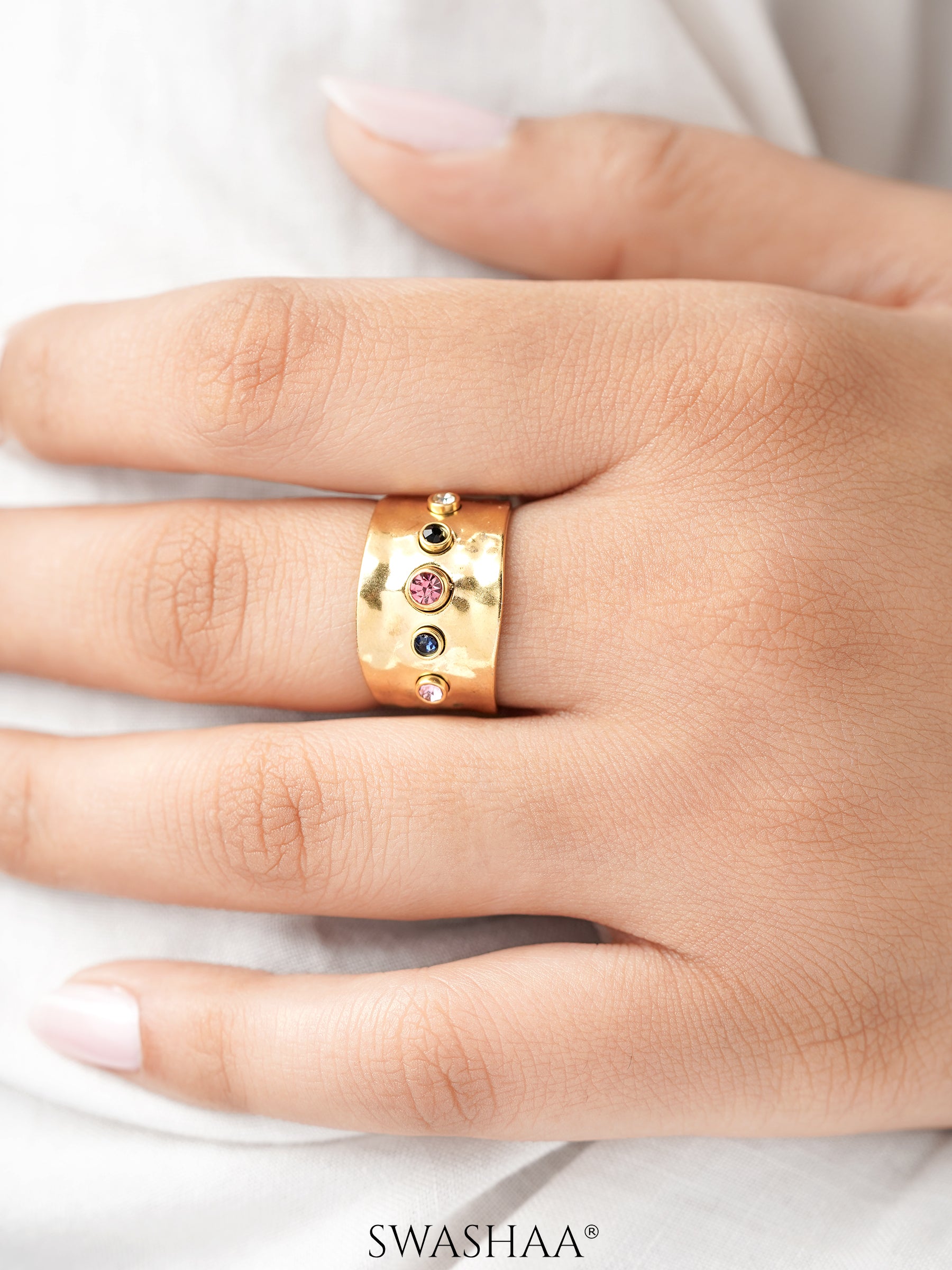 Lyra 18K Gold Plated Rings