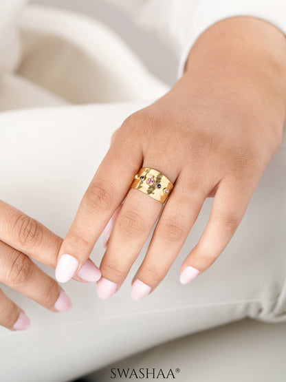 Lyra 18K Gold Plated Rings