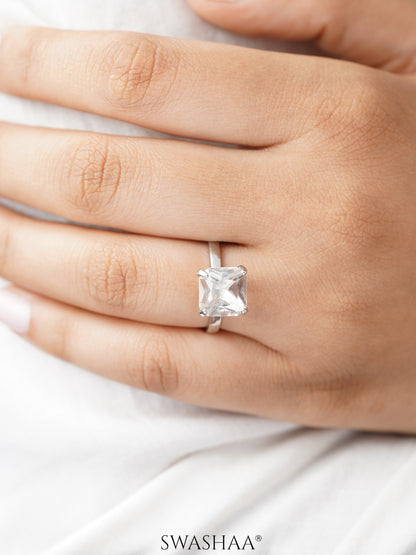 Mack Solitaire Ring