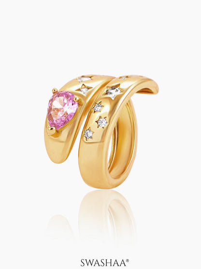 Madisson 18K Gold Plated Ring Gold