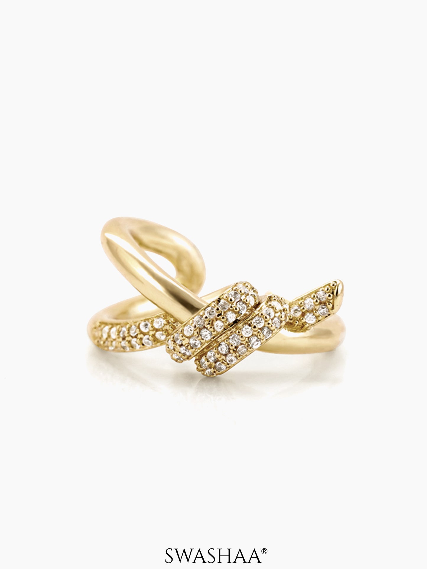 Mae 14K Gold Plated Ring