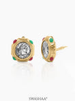 Maia 18K Gold Plated Earrings Gold