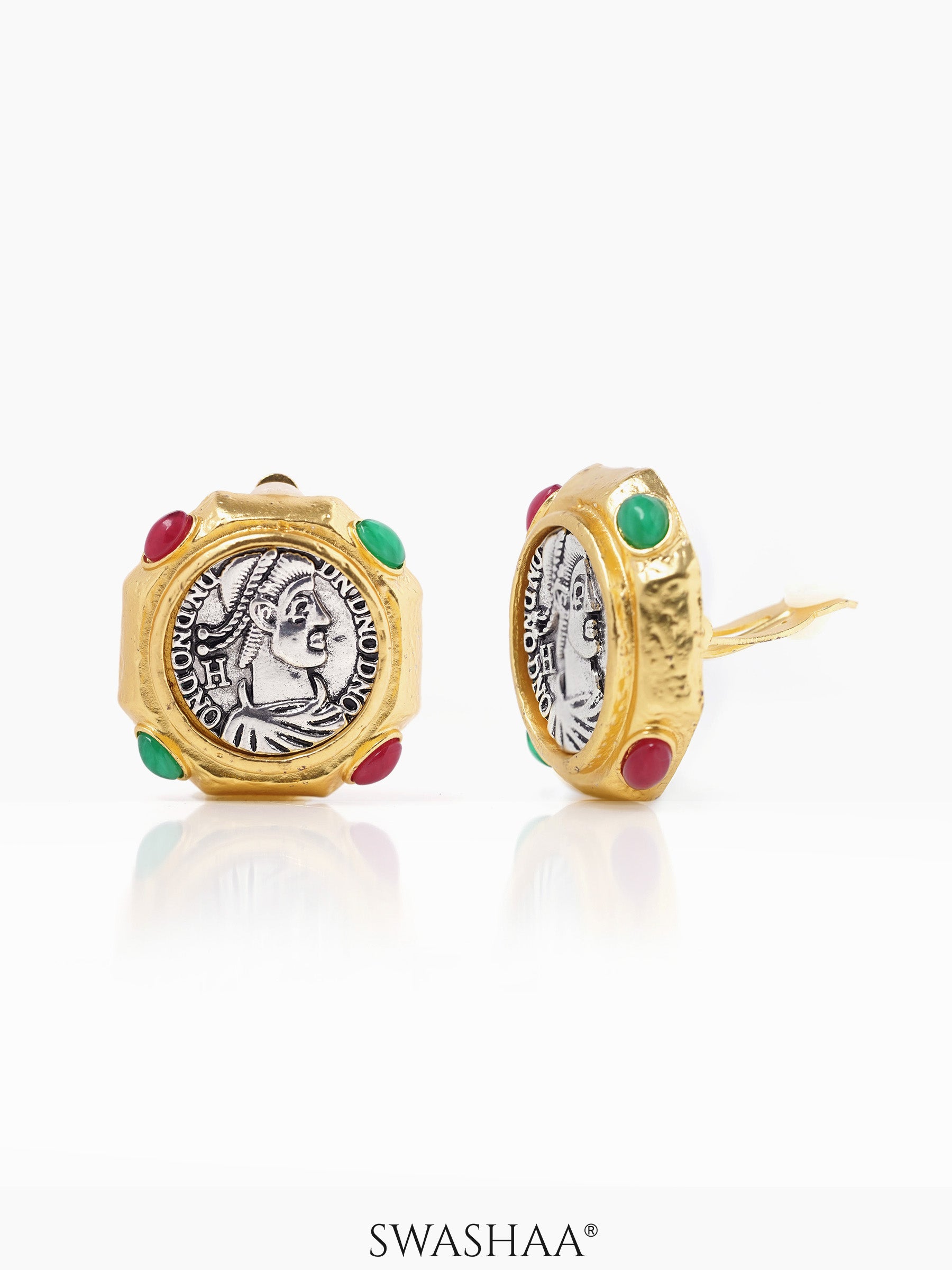 Maia 18K Gold Plated Earrings Gold