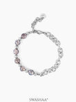 Malatya Men's Beaded Bracelet Silver