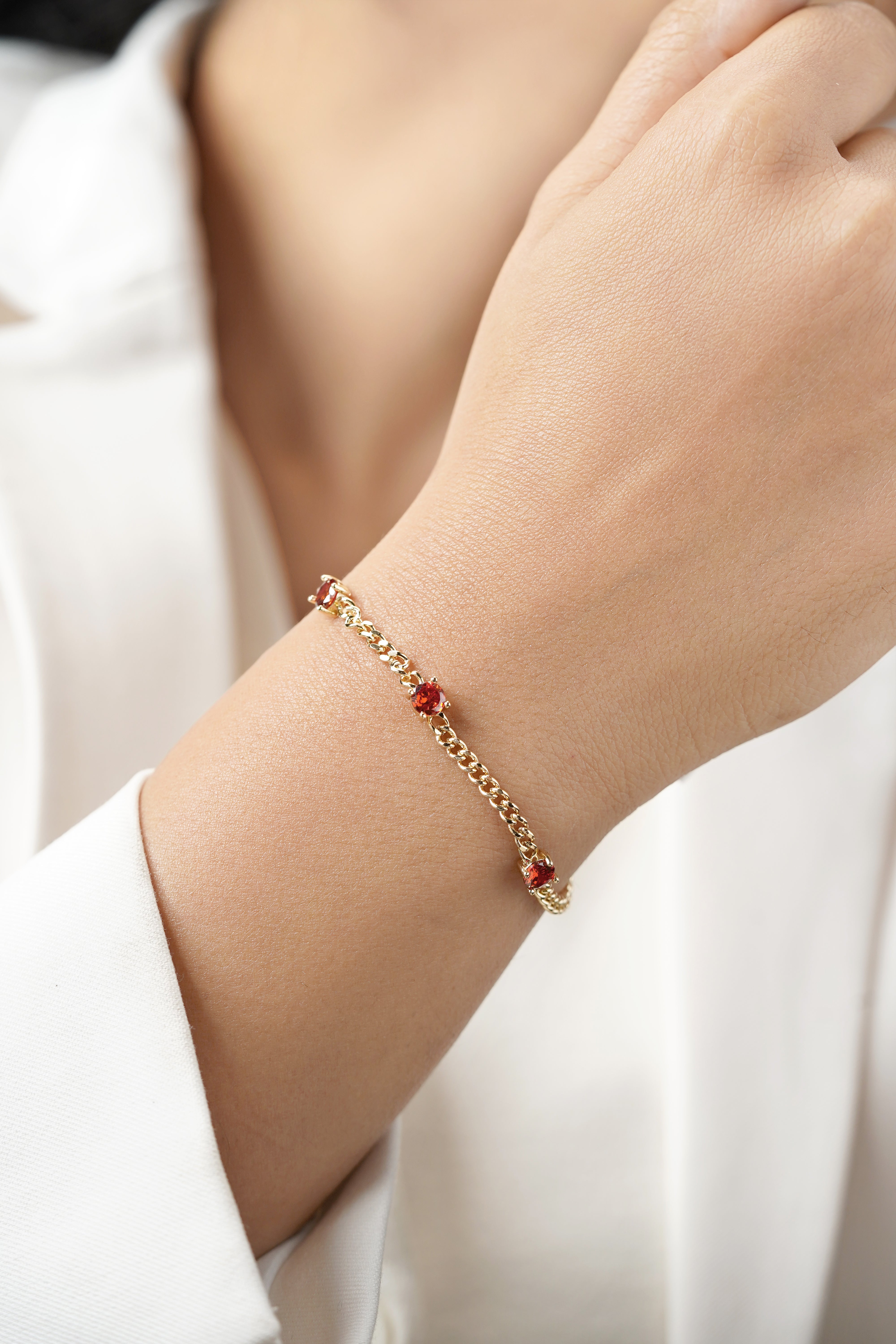 Margaret 18K Gold Plated Bracelet