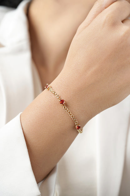 Margaret 18K Gold Plated Bracelet