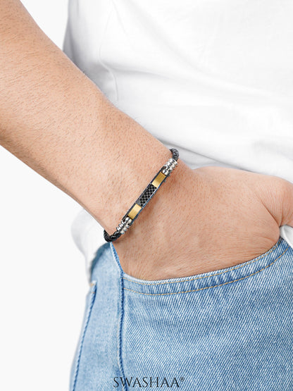 Mario Men's Leather Bracelet