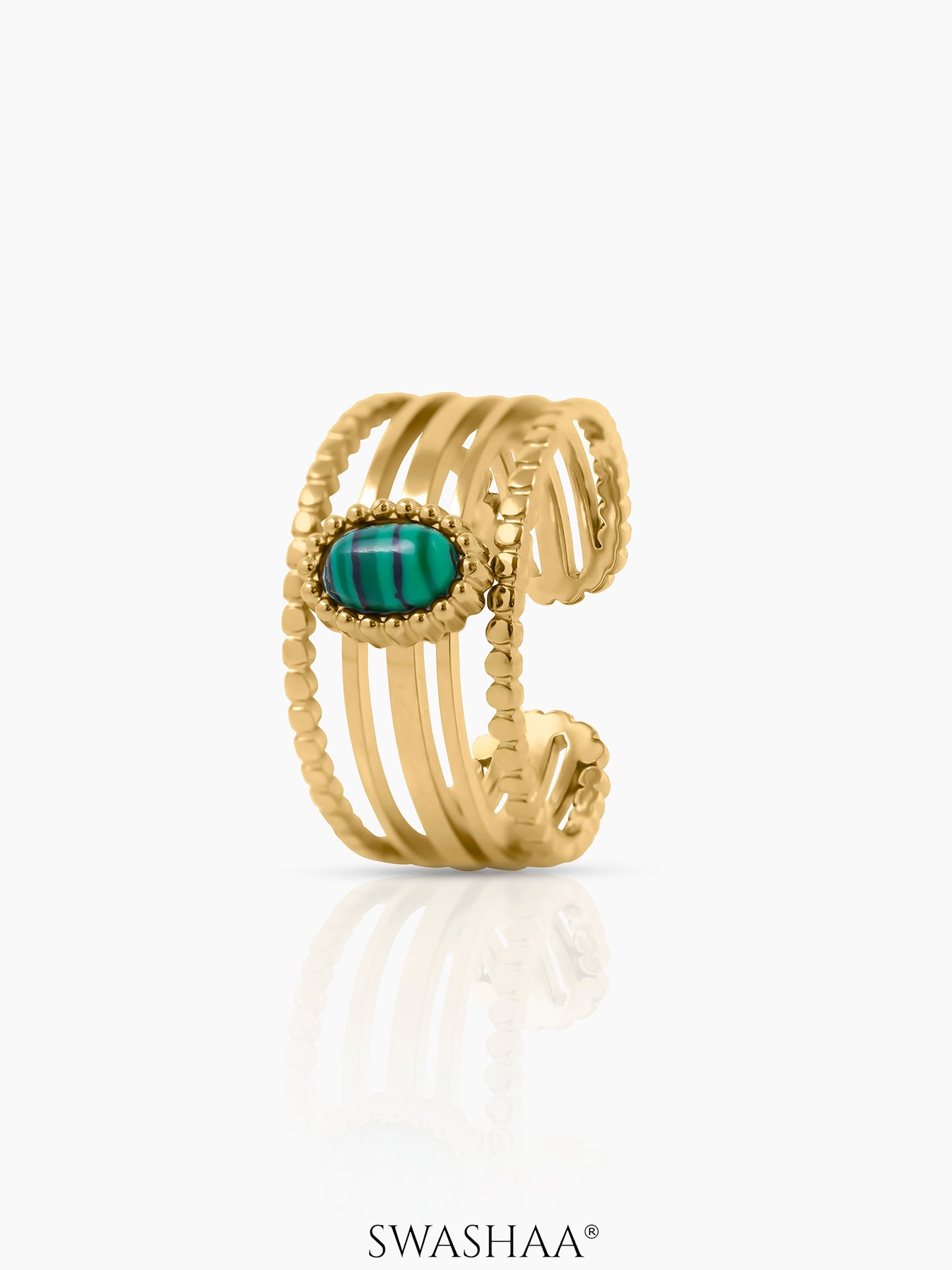 Maro 18K Gold Plated Ring Gold
