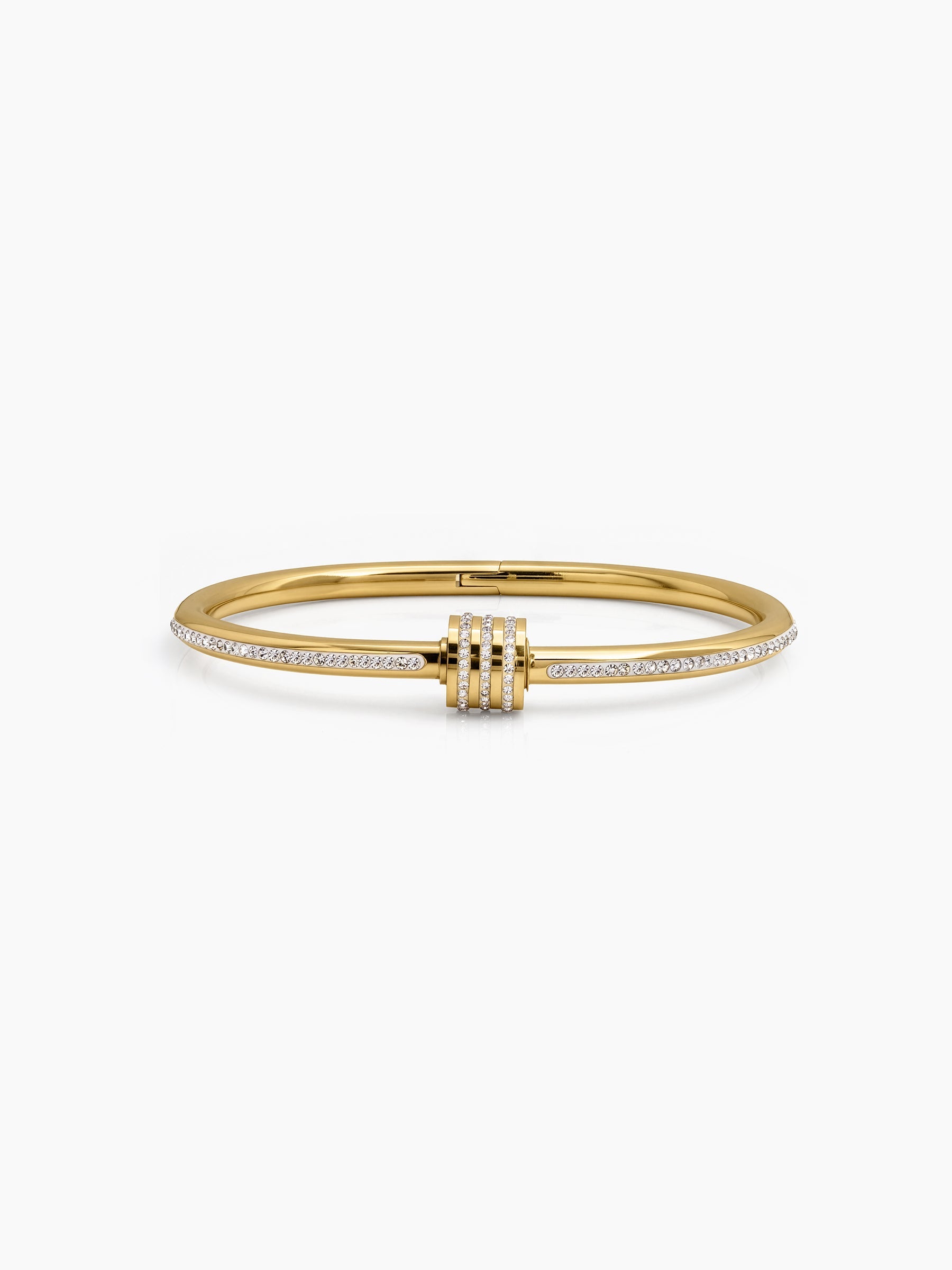 Marola Diamond 18K Gold Plated Wrist Band Bracelet