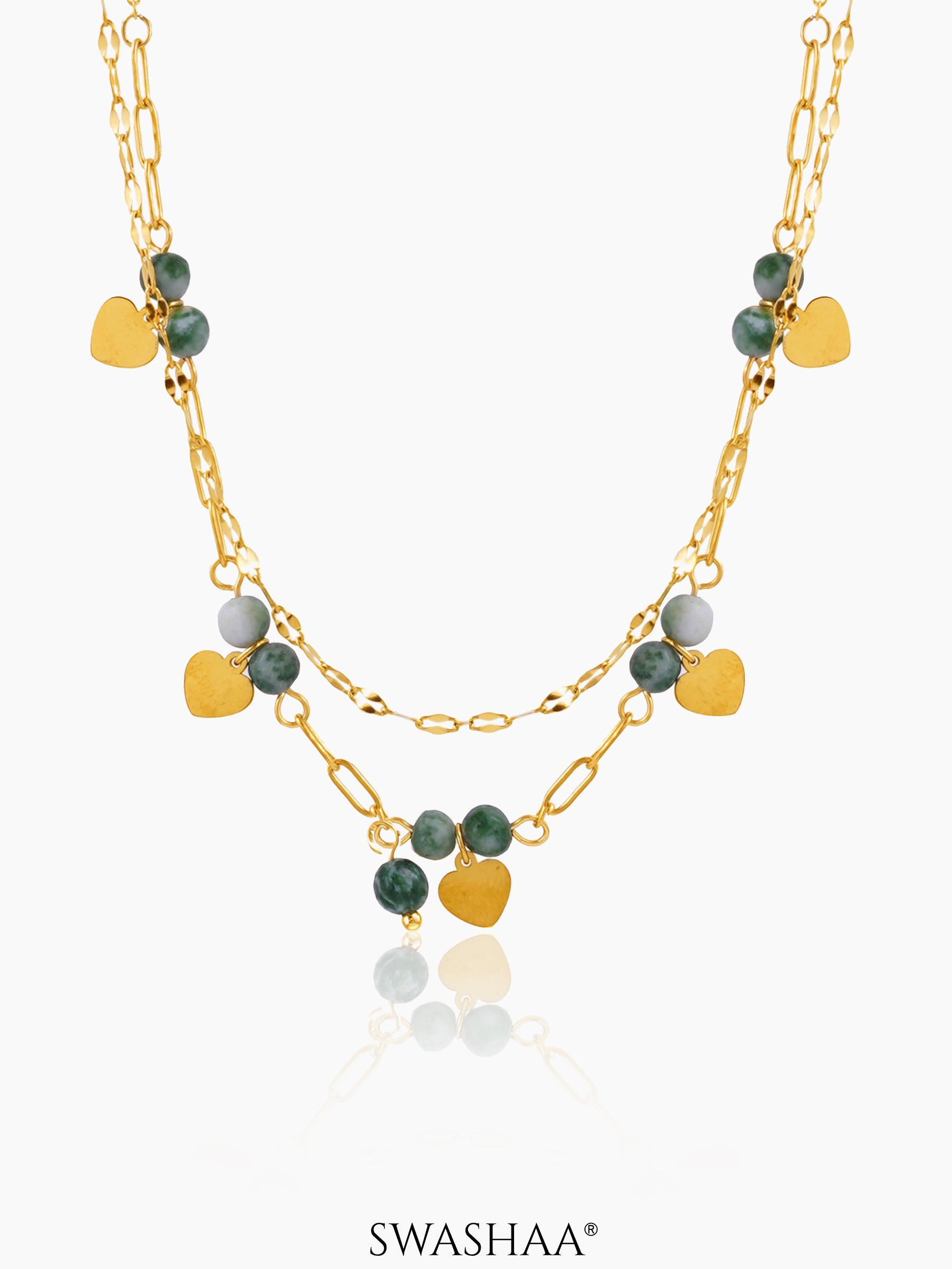 Marsha Beads 18K Gold Plated Necklace