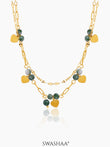 Marsha Beads 18K Gold Plated Necklace