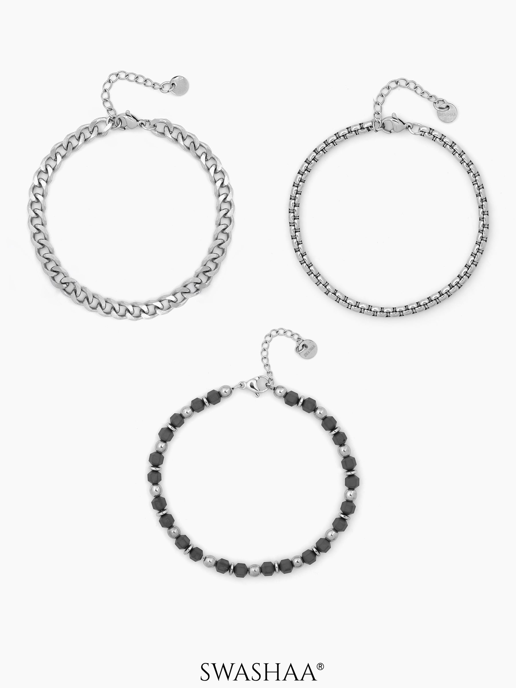 Marvex Classic Men's Bracelet Set