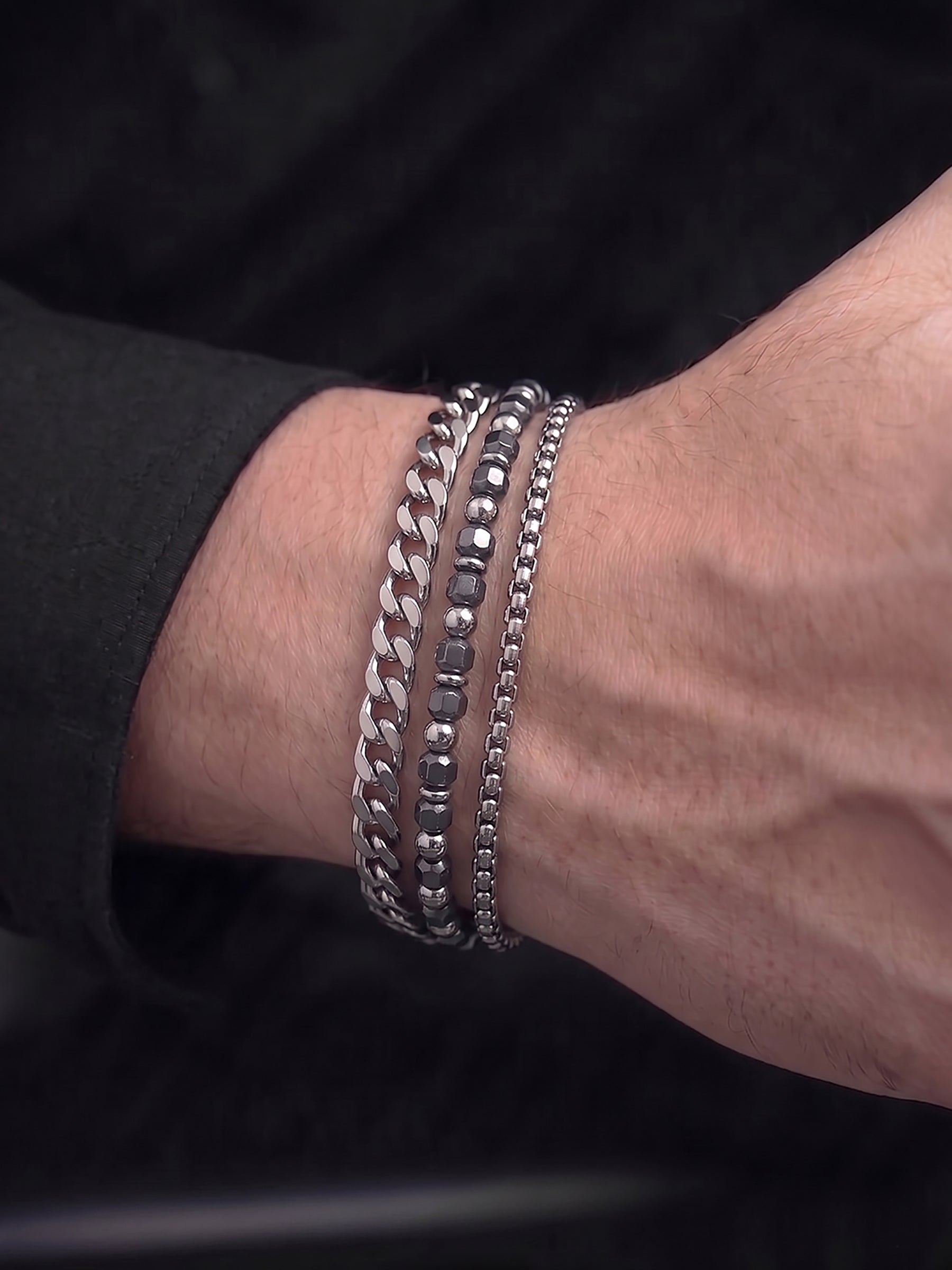 Marvex Classic Men's Bracelet Set