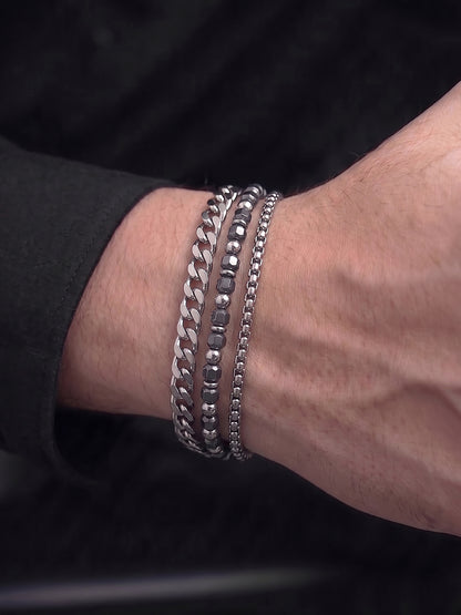 Marvex Classic Men's Bracelet Set