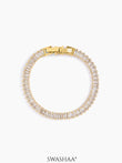 Meadow Baguette Bracelet Gold