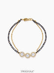 Pihu Mangalsutra Bracelet 18K Gold Plated
