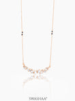 Meera Mangalsutra Rosegold Plated