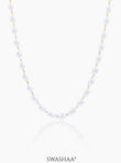 Meesha Pearl 18K Gold Plated Necklace Gold