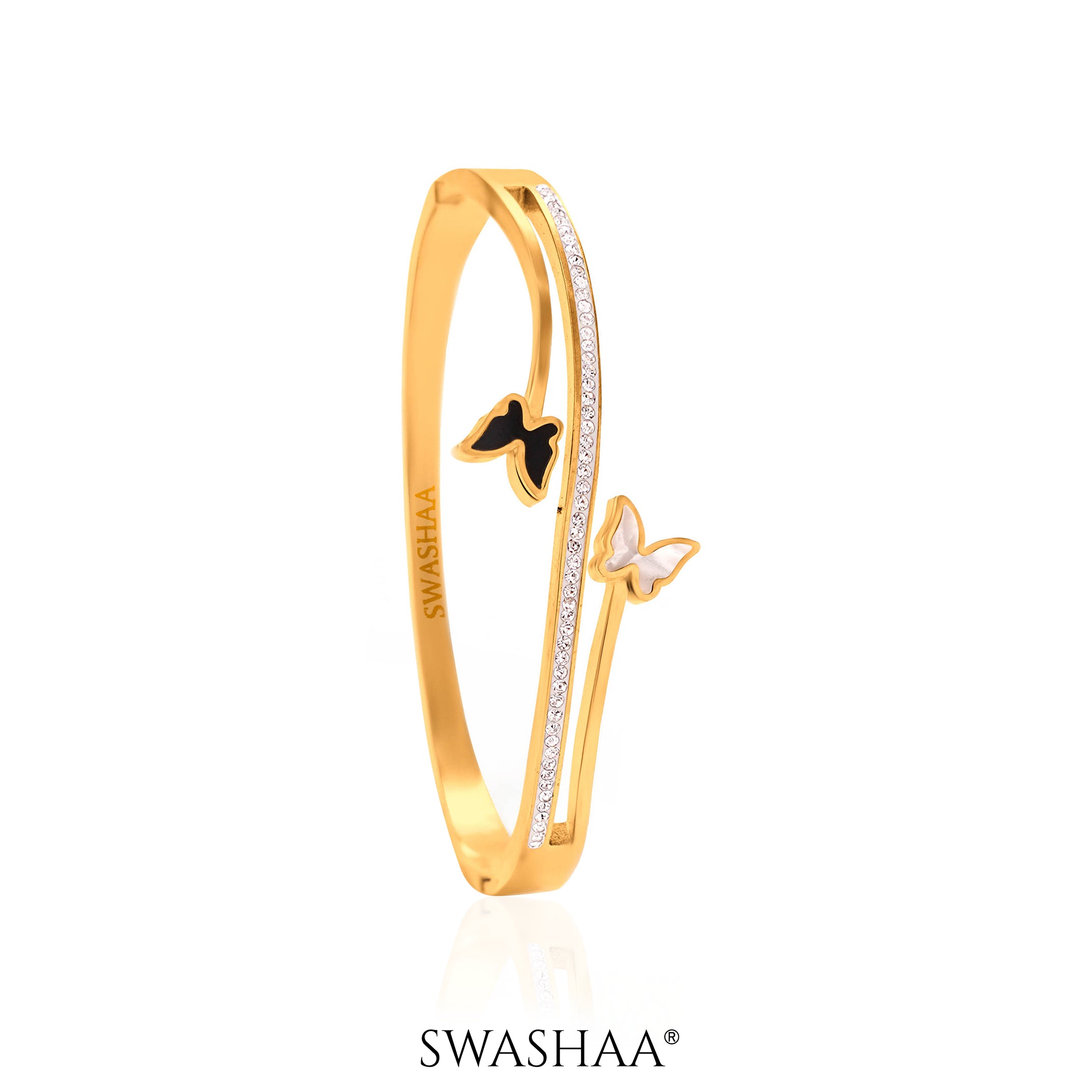 Meghan Butterfly Bracelet 18K Gold Plated