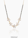 Meher Flower Diamond Mangalsutra Gold
