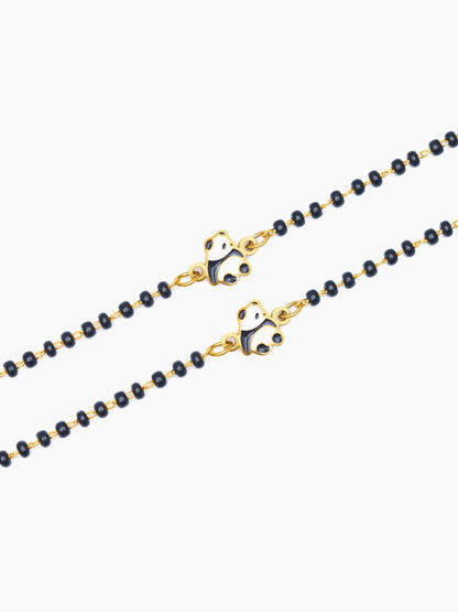 Mei Mei Panda 18K Gold Plated Kid's Nazariya Bracelet