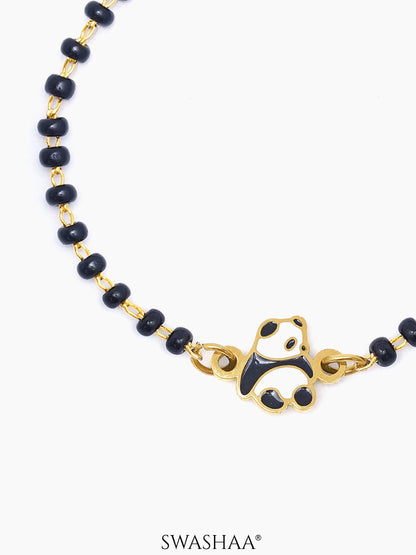 Mei Mei Panda 18K Gold Plated Kid's Nazariya Bracelet