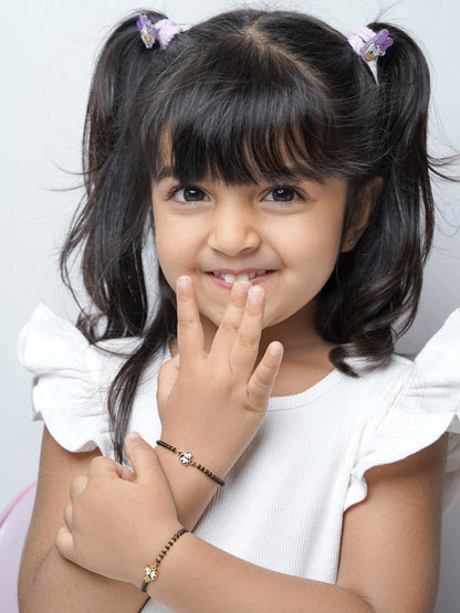 Mei Mei Panda 18K Gold Plated Kid's Nazariya Bracelet