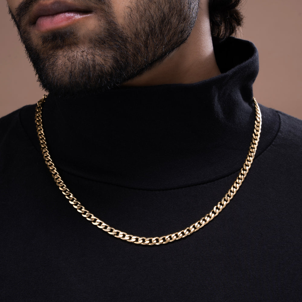 Bieber 18K Gold Plated Chain Gold