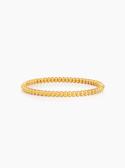 Mercy 18K Gold Plated - Silver Band Bracelet Set