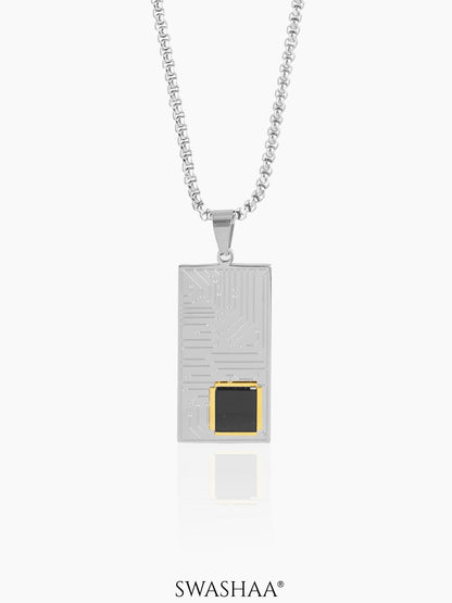 Mexa Men's Chain Pendant Silver