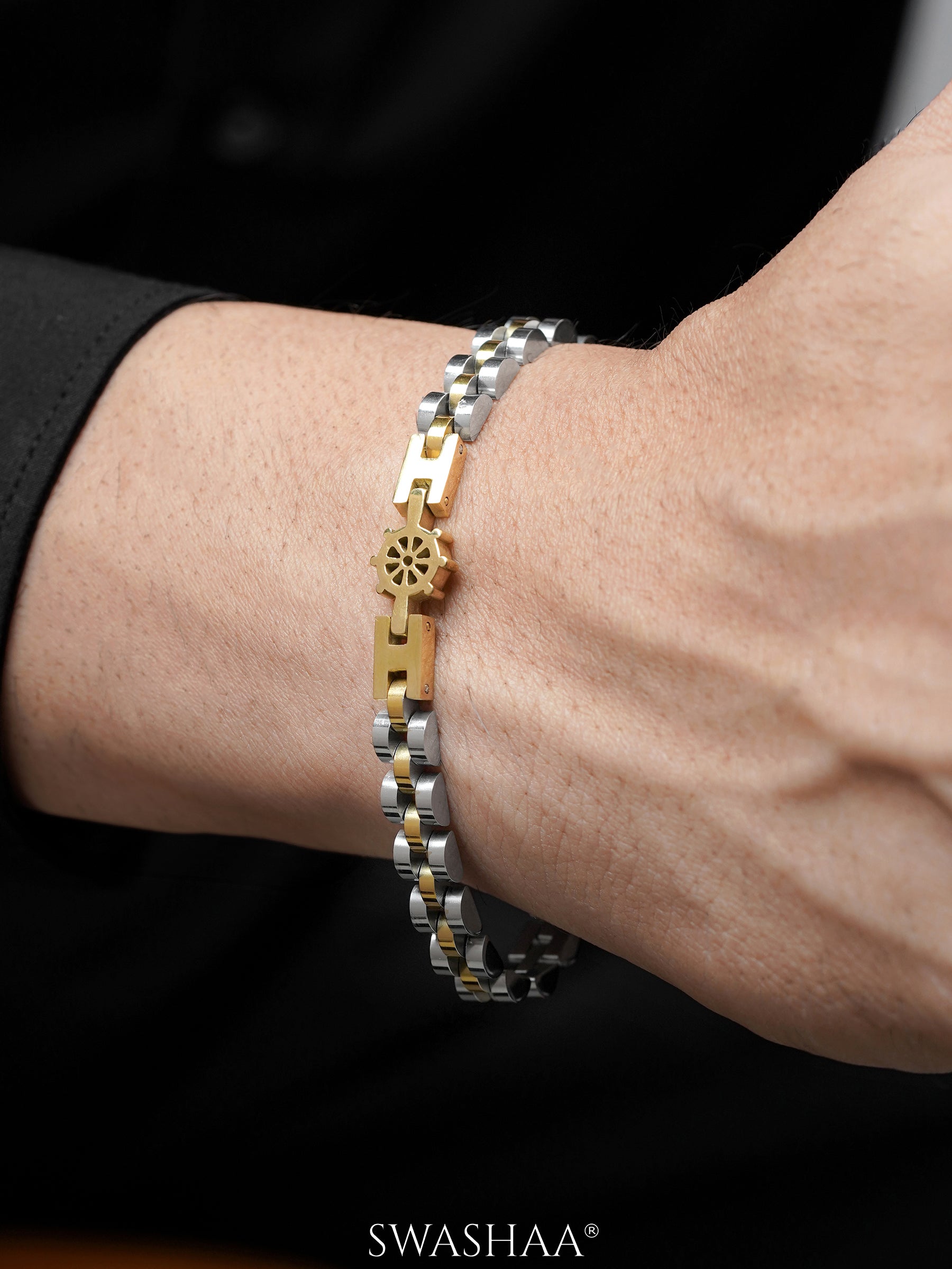 Miles Men's Watch Belt Bracelet