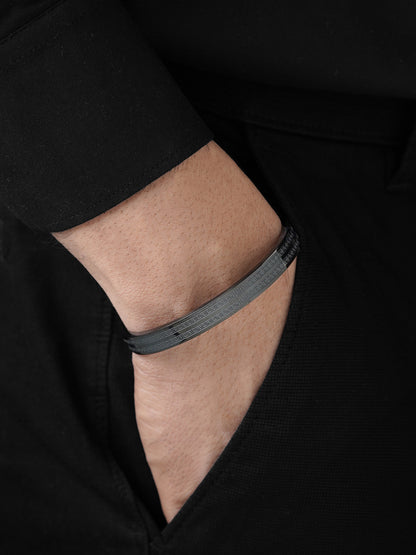 Miliano Black Men's Kada