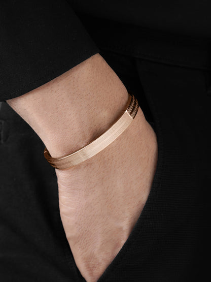 Miliano Rosegold Men's Kada