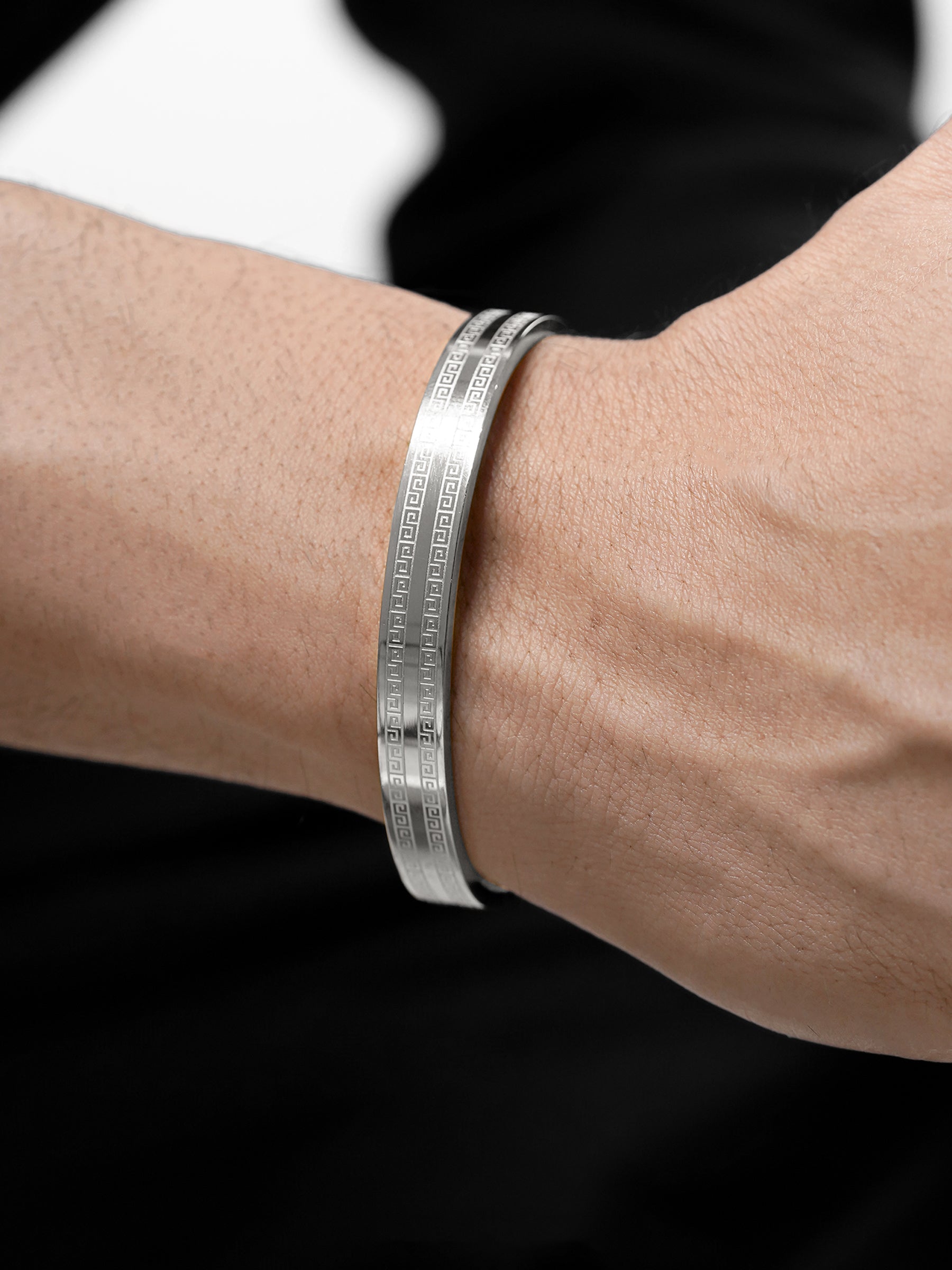 Miliano Silver Men's Kada
