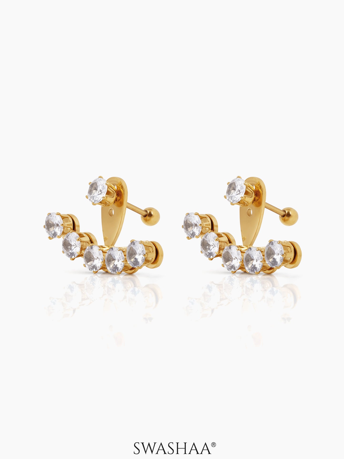 Minsk 18K Gold Plated Earrings