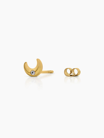 Moonstar Spark 18K Gold Plated Kid's Earrings