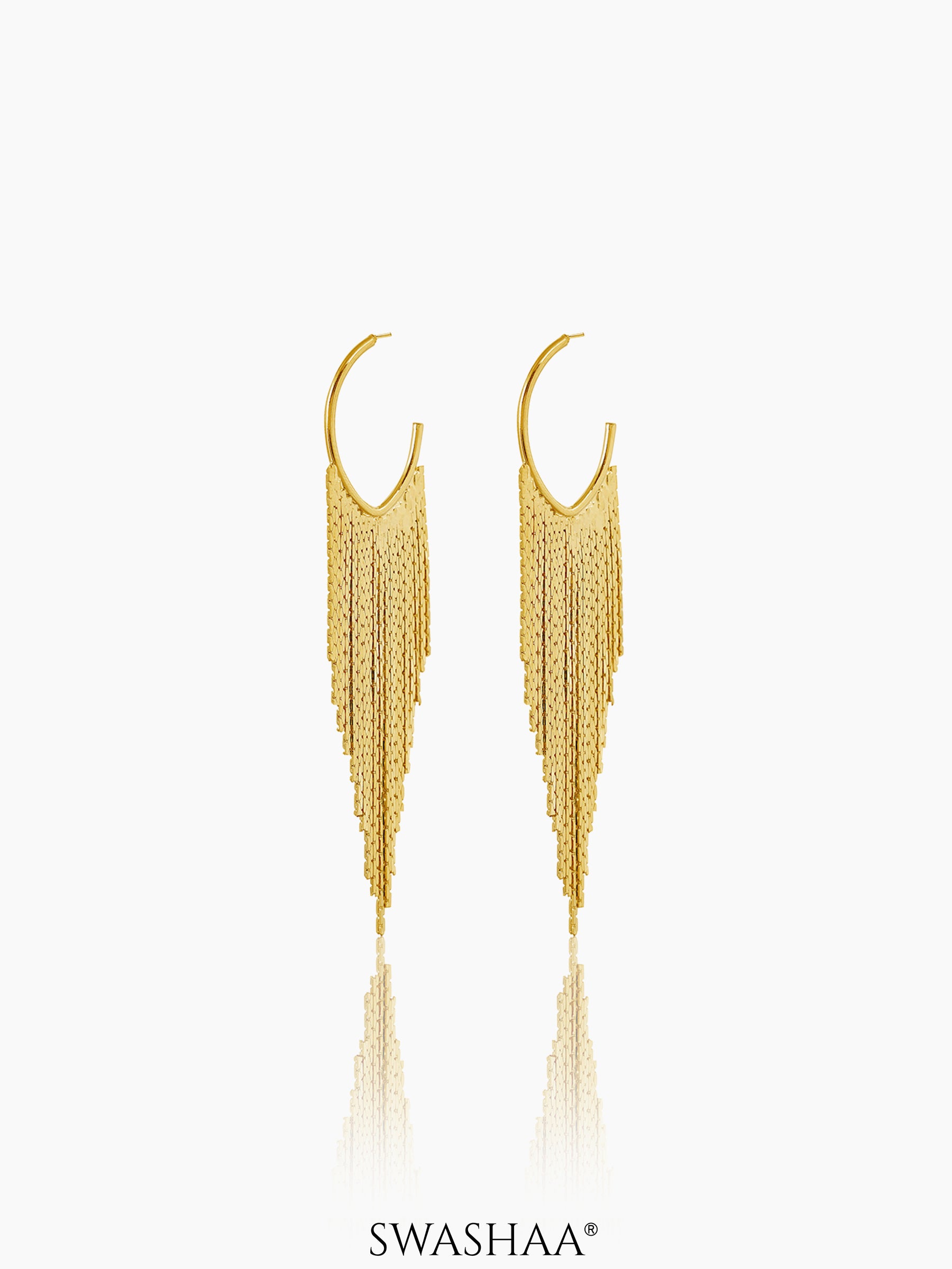Murphy Hoops 18K Gold Plated Earrings Gold