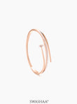 Nail Studded Bracelet Rosegold