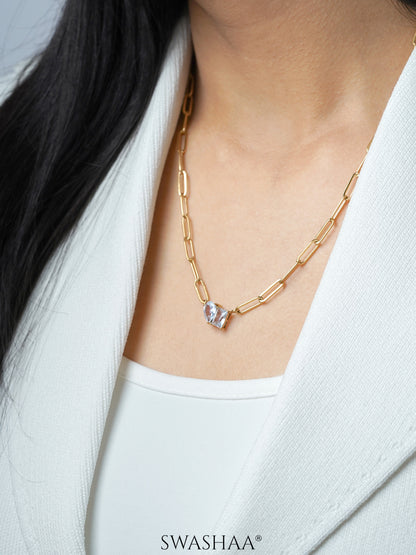 Naila Solitaire Necklace