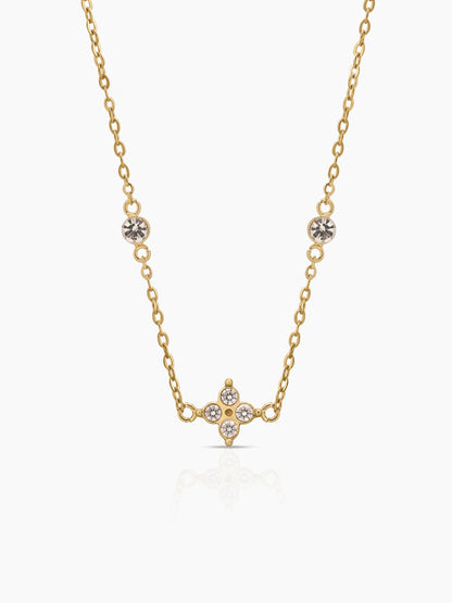 Naira Clover Necklace 18K Gold Plated