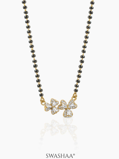 Naisha Heart Flower Mangalsutra