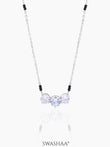 Naksha Solitaire Silver Mangalsutra Silver