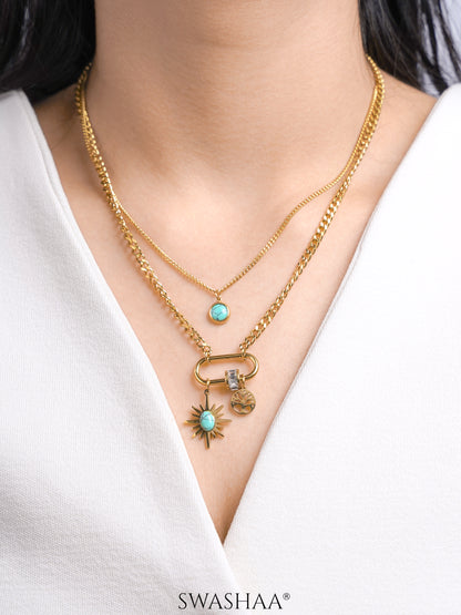 Nara Charms Layered Necklace