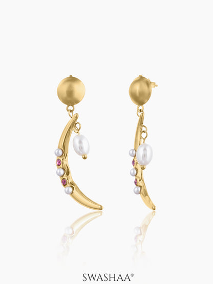 Nash 18K Gold Plated Earrings Gold