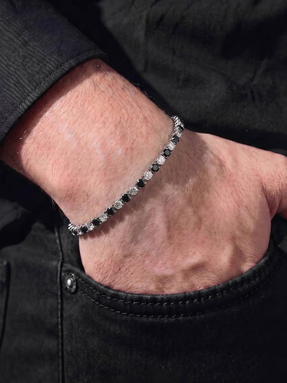 Navera Diamond Tennis Men's Bracelet