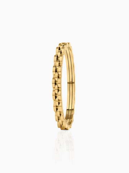 Navika Link 18K Gold Plated Watch Band Bracelet Gold