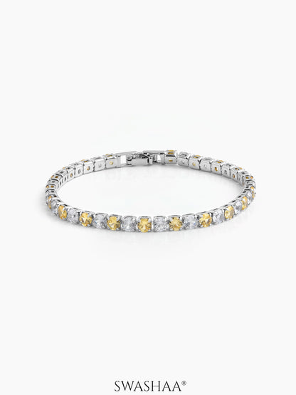 Nayelle Diamond Tennis Men's Bracelet