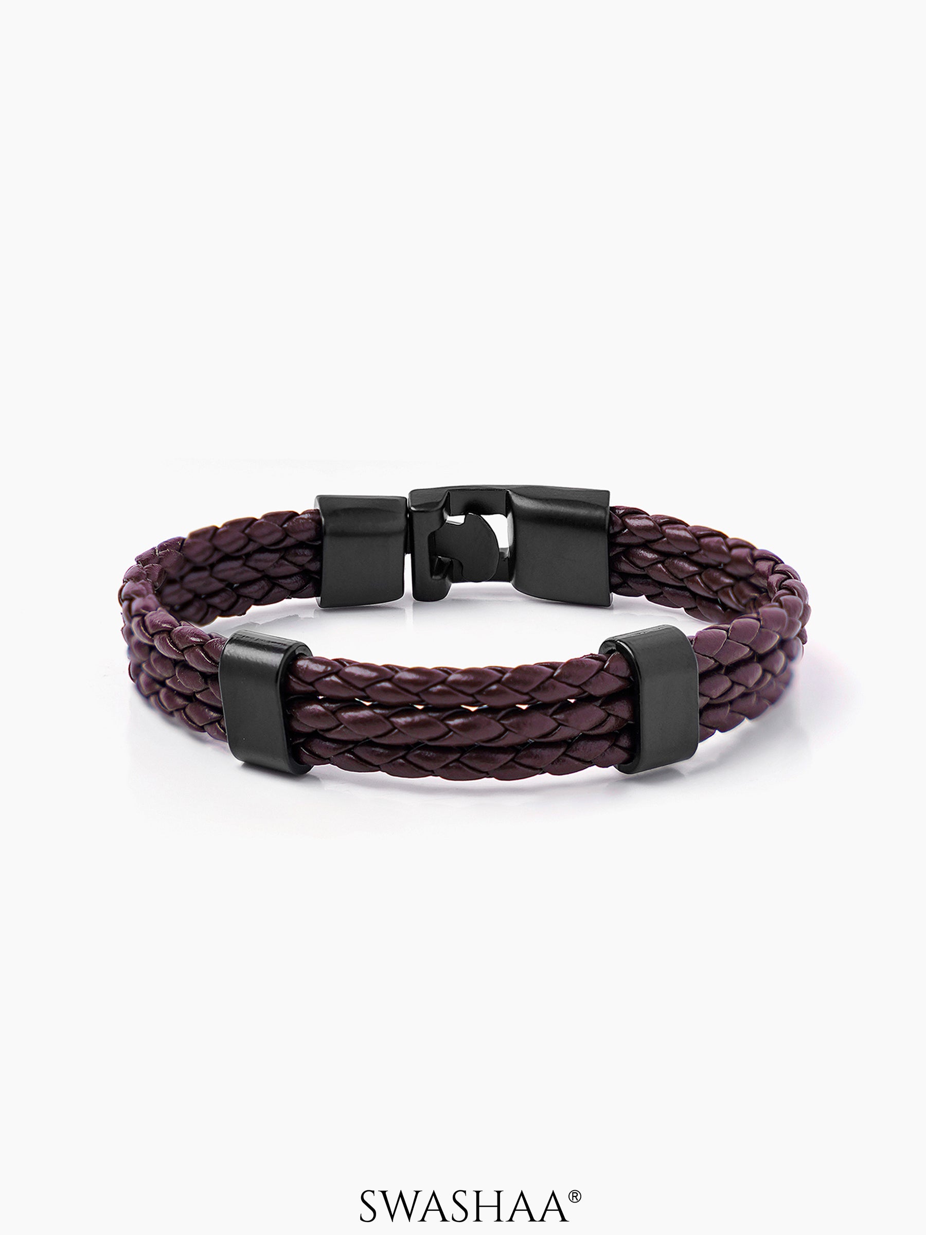 Neo Men's Leather Bracelet Brown
