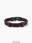 Neo Men's Leather Bracelet Brown